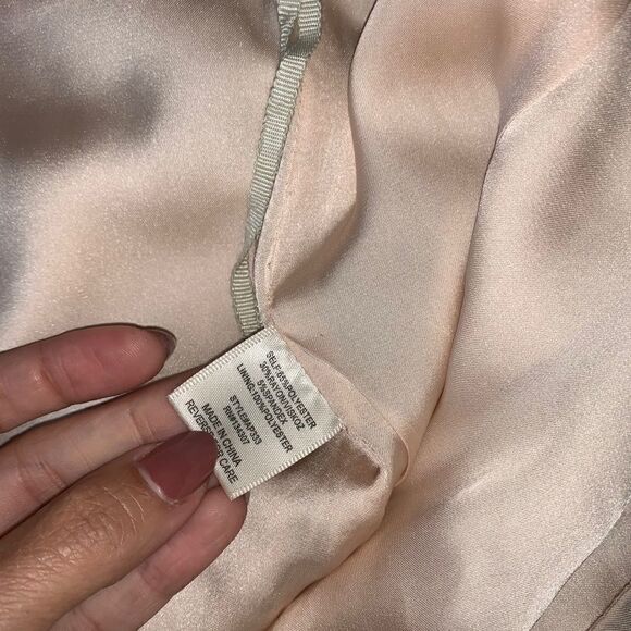 Line & Dot Pleated Dress Shorts - Picture 7 of 7